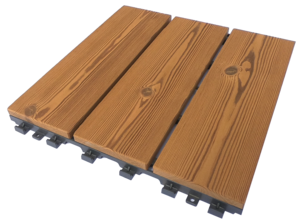 Terassilaatta Smartdeck Thermowood, mänty, 4 kpl