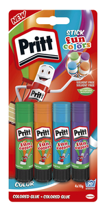 Limstift med färg, Pritt Fun Color