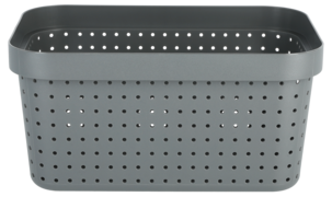 Säilytyskori Neat harmaa, uusiomuovia