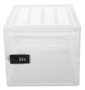 Låda med kodlås för kylskåp och skåp