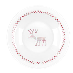 Christmas tallerkener, dype, 21,5 cm