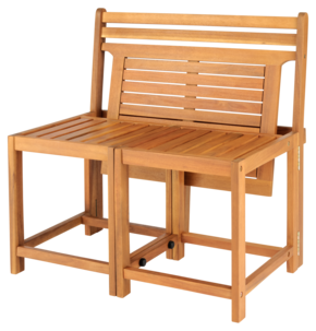 Bänk och caféset i ett, FSC