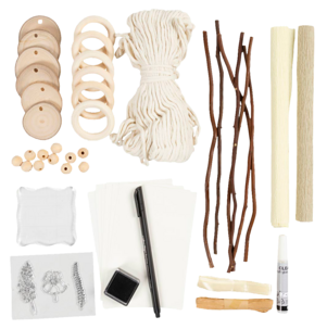 Creativ Company DIY Kit Pöytäkoriste, luonto, aloittelijalle