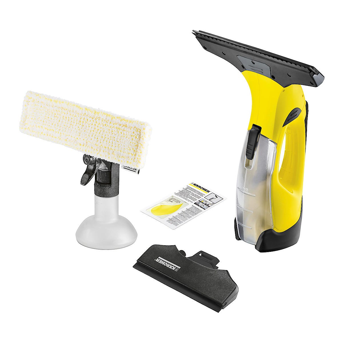 Kärcher WV 5 Premium vindusvasker | Clas Ohlson Kärcher, lader til vindusvasker | Clas Ohlson
