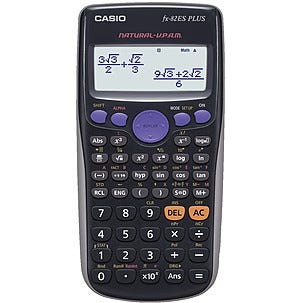 CASIO FX-82ES PLUS, kalkulator