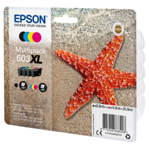 Epson 603XL Mustekasettipakkaus, useita värejä