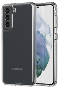 Kuori Tech21 Evo Clear, Samsung S21, suojaa iskuilta