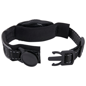 Anmiki kattehalsbånd med AirTag-holder, svart