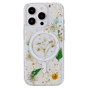 Anmiki mobildeksel Flower for iPhone 17e / 16e / 15 / 14 / 13