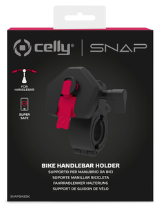 Mobilhållare till cykel och elscooter, Snapbike Celly
