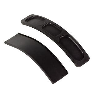 Distansestykke i gummi til sykkelstrålekaster-feste