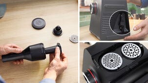 Bosch MFWS682B köttkvarn, elektrisk, med tillbehör