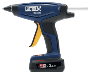 Rapid BGX500 batteridrevet limpistol 18 V, med batteri