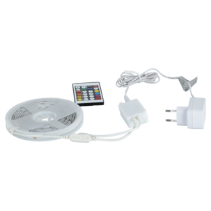 LED-nauha RGBIC, kaukosäädin ja musiikkiohjaus