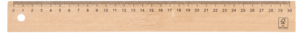 Linjal trä, 30 cm