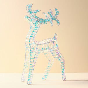 Valaistu joulukoriste ulkokäyttöön, 61 cm