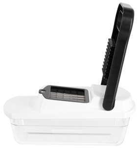 Grønnsakskutter / løkhakker med glassbeholder