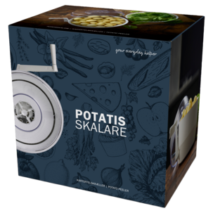 Potatisskalare med vev, salladsslunga