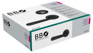 Beslagsboden ytterdörrsats utan låshus