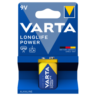 VARTA Longlife Power 9 V batteri