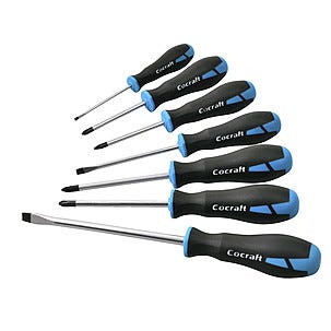 Cocraft skrutrekkersett, 7 deler
