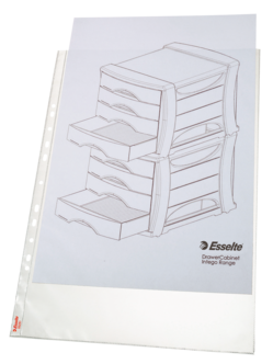 Plastficka A3 Esselte, 50-pack