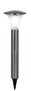 Stark solcellslampa markspjut Northlight, 33/51 cm