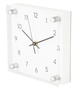 Väggklocka 19x19 cm