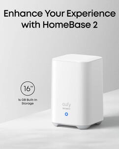 Eufy eufyCam E40 övervakningskamera med HomeBase 2