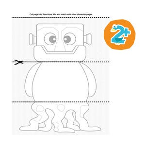 Fiskars Cut & Learn barnesaks (plastblad) med bok, fra 2 år