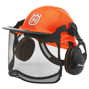 Husqvarna Functional hjälm med hörselskydd och visir