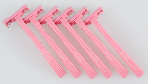 Engangshøvel 30-pack, rosa