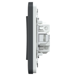 Schneider Exxact strømbryter 1-pol/trapp, innfelt, antrasitt