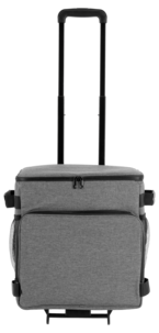 Stor kylväska på hjul med teleskophandtag