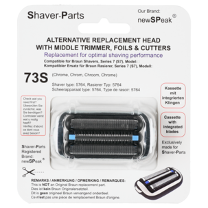 Rakhuvud 73S till rakapparat Braun Series 7