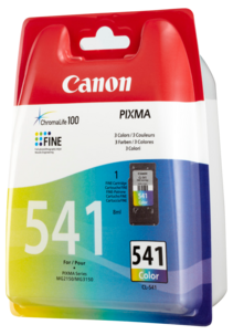 Canon CL-541 Mustepatruuna, väri, CMY
