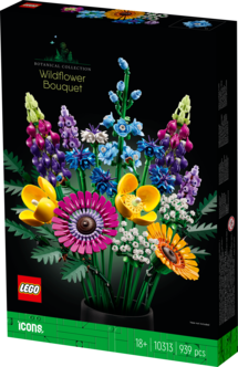 LEGO Icons Bukett med markblomster 10313, fra 18 år