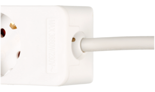 Grenuttag 5-vägs, strömbrytare, 5 m kabel