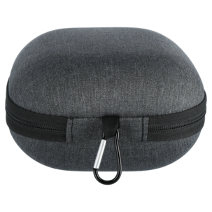 Nakkepute for reise med fly, bil og tog, grå