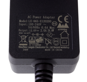Nätadapter 12 V DC/24 W