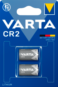 VARTA litiumbatteri CR2, 2-pakning