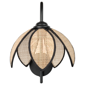 Osram Lotus vegglampe rotting E27 brun