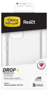 Mobilsdeksel Samsung Galaxy A53 5G, Otterbox React Clear