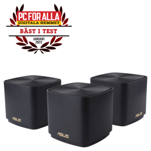 Asus Zenwifi AX Mini XD4, Mesh-järjestelmä WiFi 6 AX1800, 3 kpl