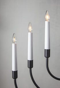 Pærer til adventsstake E10 dimbar LED 5-pakning