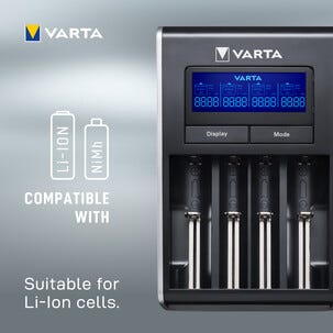 Batteriladdare VARTA LCD Dual Tech