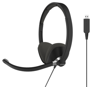 KOSS headset med mikrofon CS300 on ear, USB