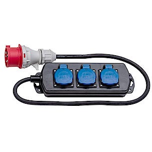 Grenuttak 400V til 3 x 230V utendørs, Gelia