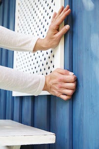 Tesa, dobbeltheftende teip, utendørs