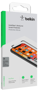 Skärmskydd för iPhone 11 Pro Max / iPhone XS Max, Belkin ScreenForce UltraCurve